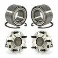 Kugel Front Rear Wheel Bearing And Hub Assembly Kit For Jeep Patriot Compass Dodge Caliber K70-101633